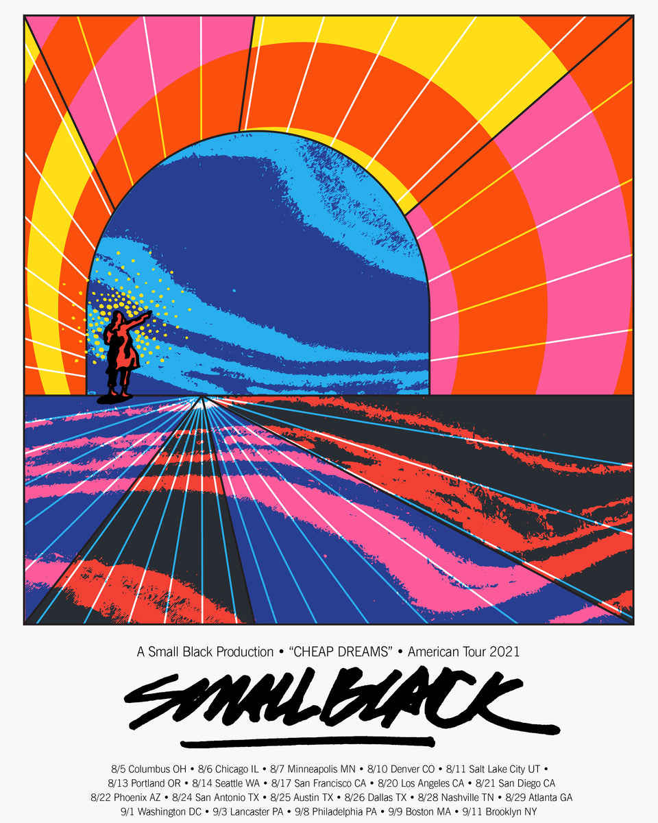 SB American 2021 Tour Poster - Lavender Print – Small Black