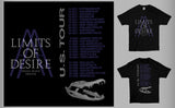 Limits of Desire 10th Anniversary Tour T-Shirt - Black