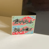Small Black LP Enamel Pin