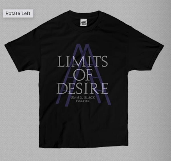 Limits of Desire 10th Anniversary Tour T-Shirt - Black