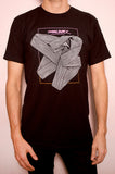 Small Black - Ribbon  T-Shirt (BLACK)